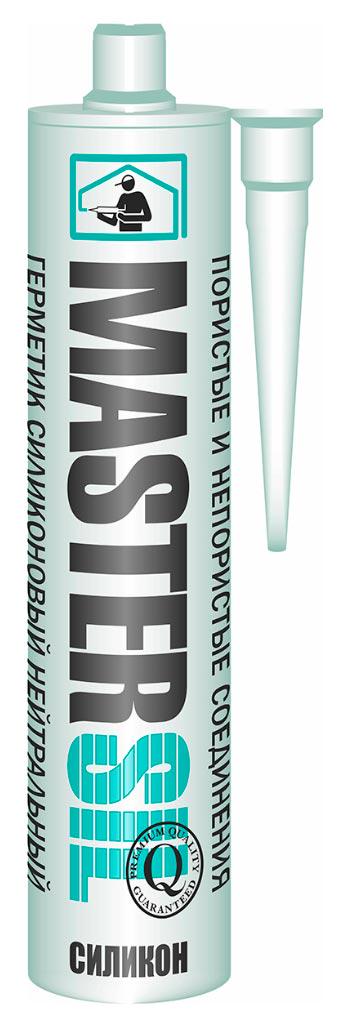 MASTERSIL герм. силикон. нейтр. серый 310 мл XX