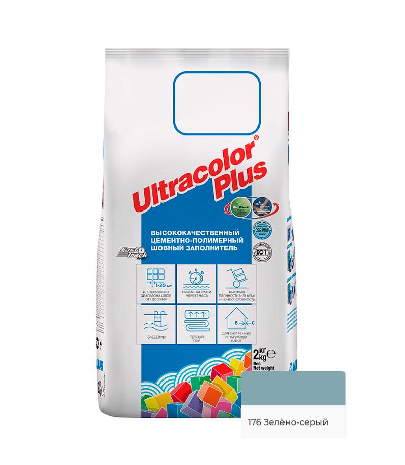 ULTRACOLOR PLUS  затирка д/швов N176/2кг (Зелено-серый)