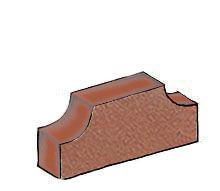 Формовочный кирпич Patina Glatt  NF F-35 ZZ |24x11.5x7.1