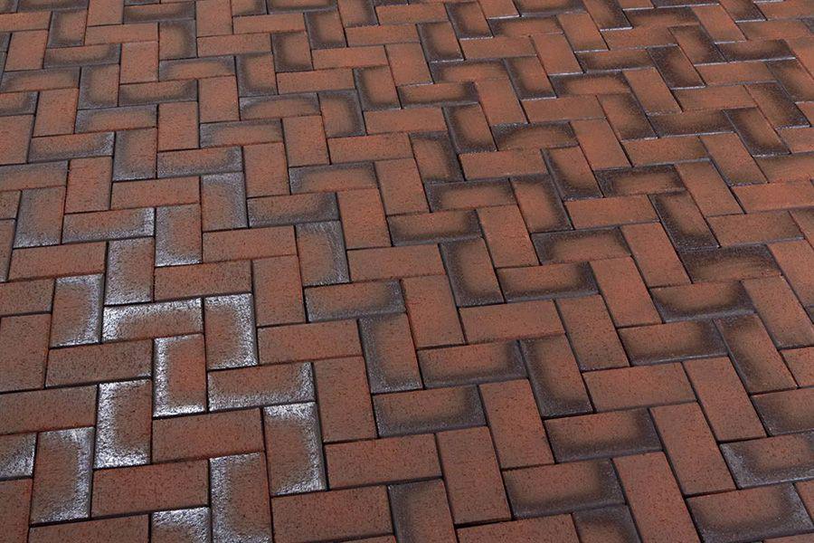 Брусчатка P408KF Gala nero  ZZ |20x10x4.5