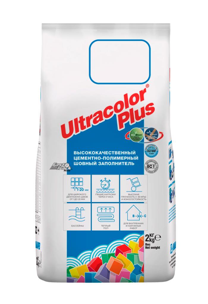 ULTRACOLOR PLUS  затирка д/швов N100/2кг (Белый)