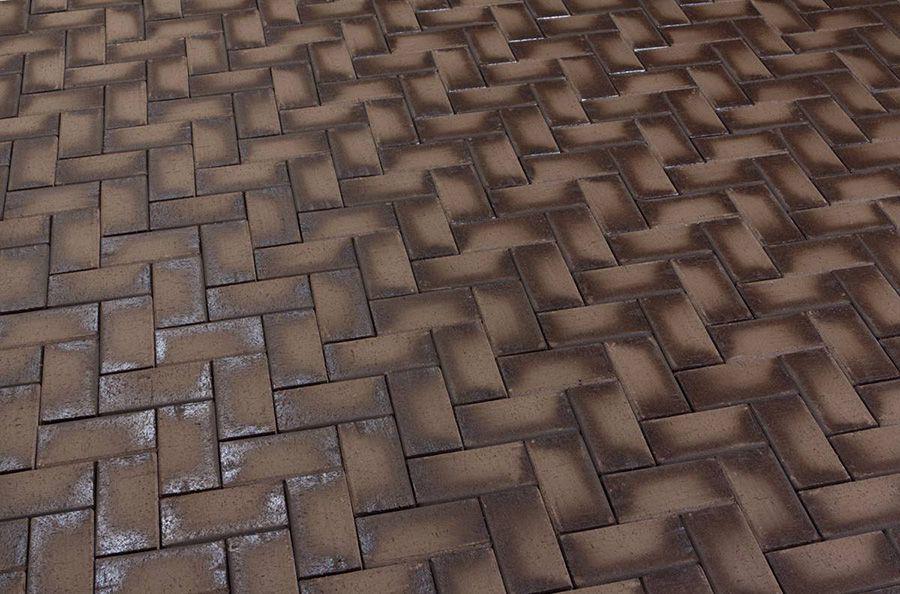 Брусчатка P808KF Cino nero ZZ  |20x10x4.5