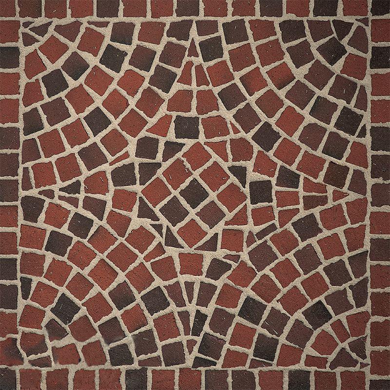 Брусчатка (мозаика ) M403DF Gala flamea ZZ |24x11.8x5.2