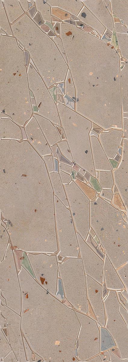 Декор Terrazzo mocca crystal XX |25.1х70.9