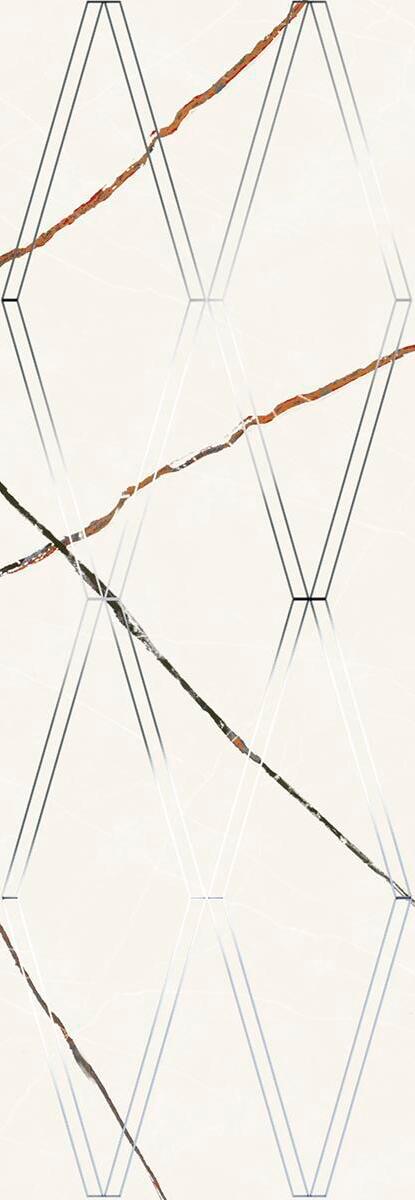 Декор BIANCO COVELANO ROMBI XX24,2х70