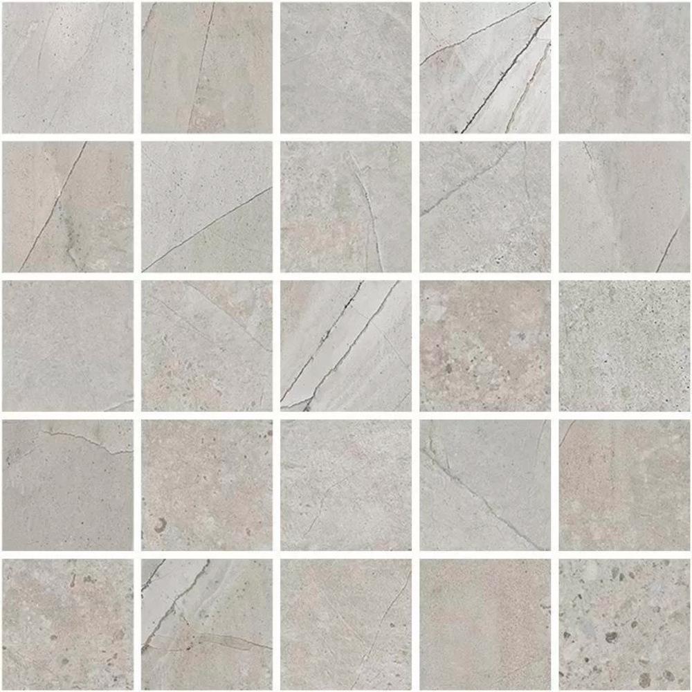 Мозаика Marble Trend K-1005 серый матовый 30,7x30,7