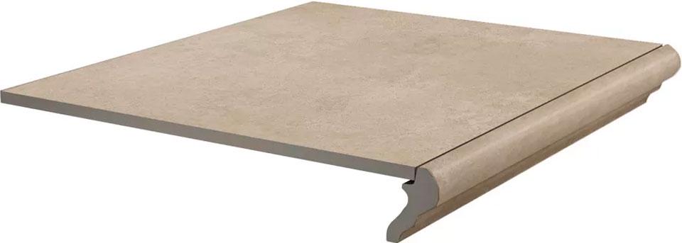 Ступень фронтальная Хадду бежевый матовый 40,2x34x0,8