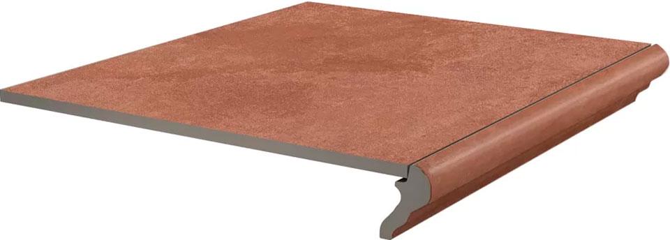 Ступень фронтальная Хадду красный матовый 40,2x34x0,8