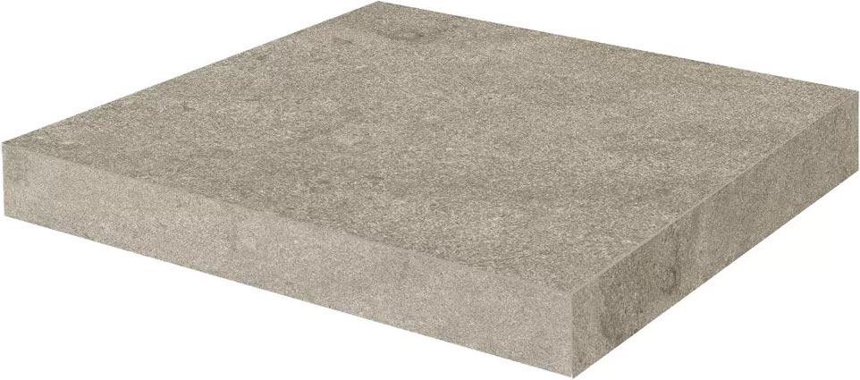 Ступень угловая клееная Портленд бежевый матовый обрезной 33x33x0,9