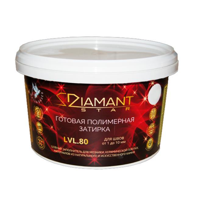 Полимерная затирка Diamant Star LVL.80 Color 2 кг. (под колеровку)