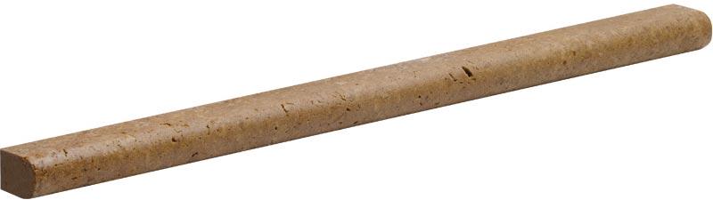 Walnut Dark  Honed Pencil Liner Moulding ZZ |1.3x30.5