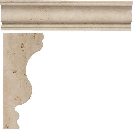 Moulding Design-4 ClassicTravertine, honed |3x7x30.5