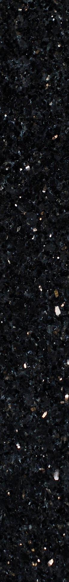 Подступенок гранит Black Galaxy polished   |125x15x1.7