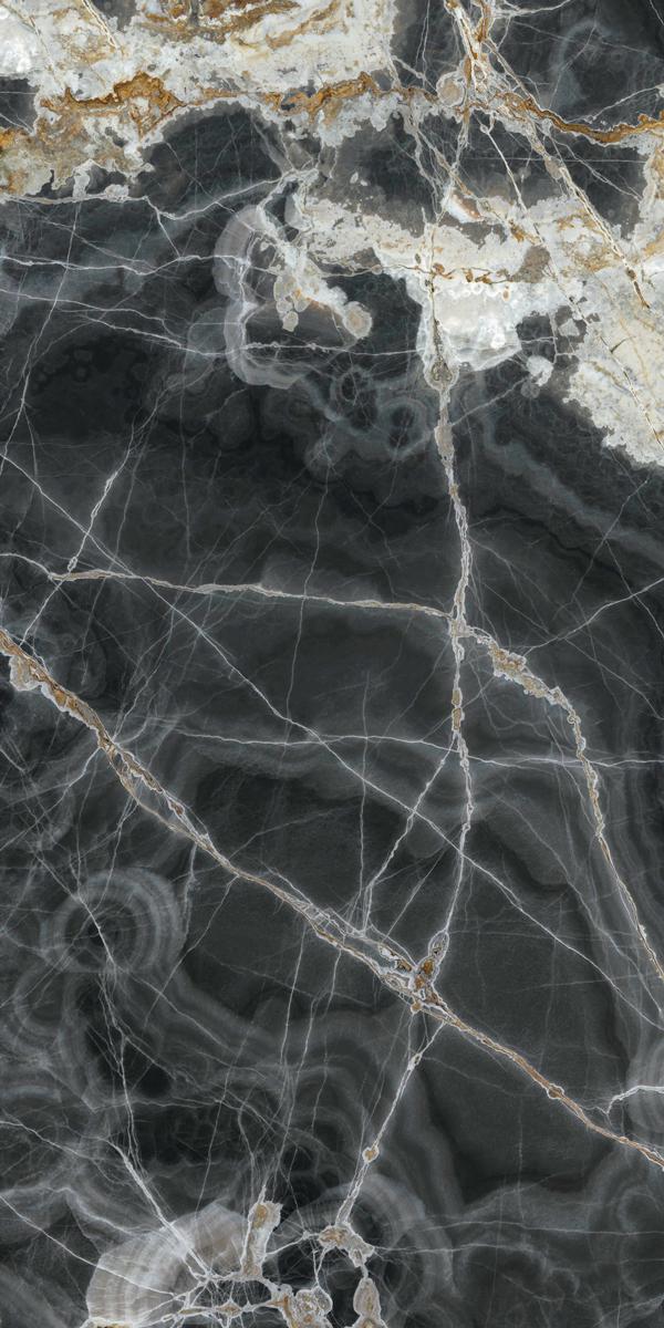 Onice Nero Lucidato (Shiny) 6 mm |150x300