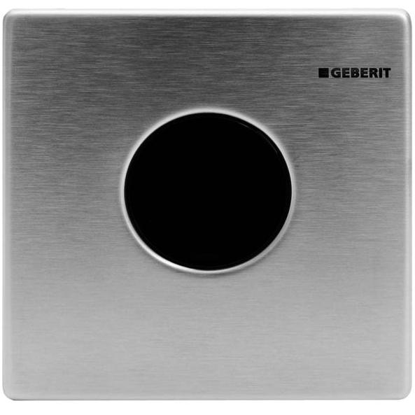 Клавиша смыва, ИК датчик с пневмоприводом, работа от сети 110-240В, (для монт.элемента д/писсуара арт.111.616.00.1),(цв.нерж.сталь),HyTronic,Sigma01ZZ