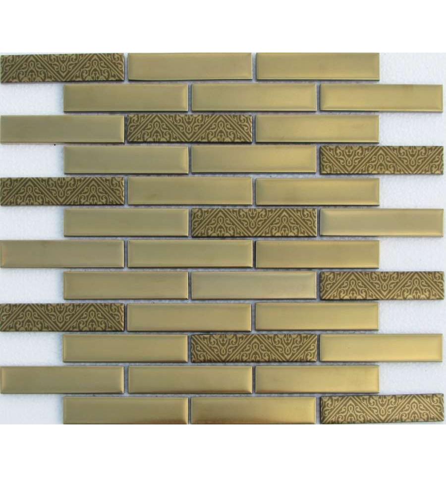 Мозаика из стекла на сетке SK10-037 XXZZ 30x30