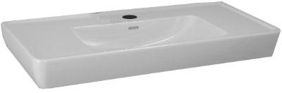 Раковина 105х48см, 1 отв. д/смес., устан. на мебель, LaufenProA ZZ
