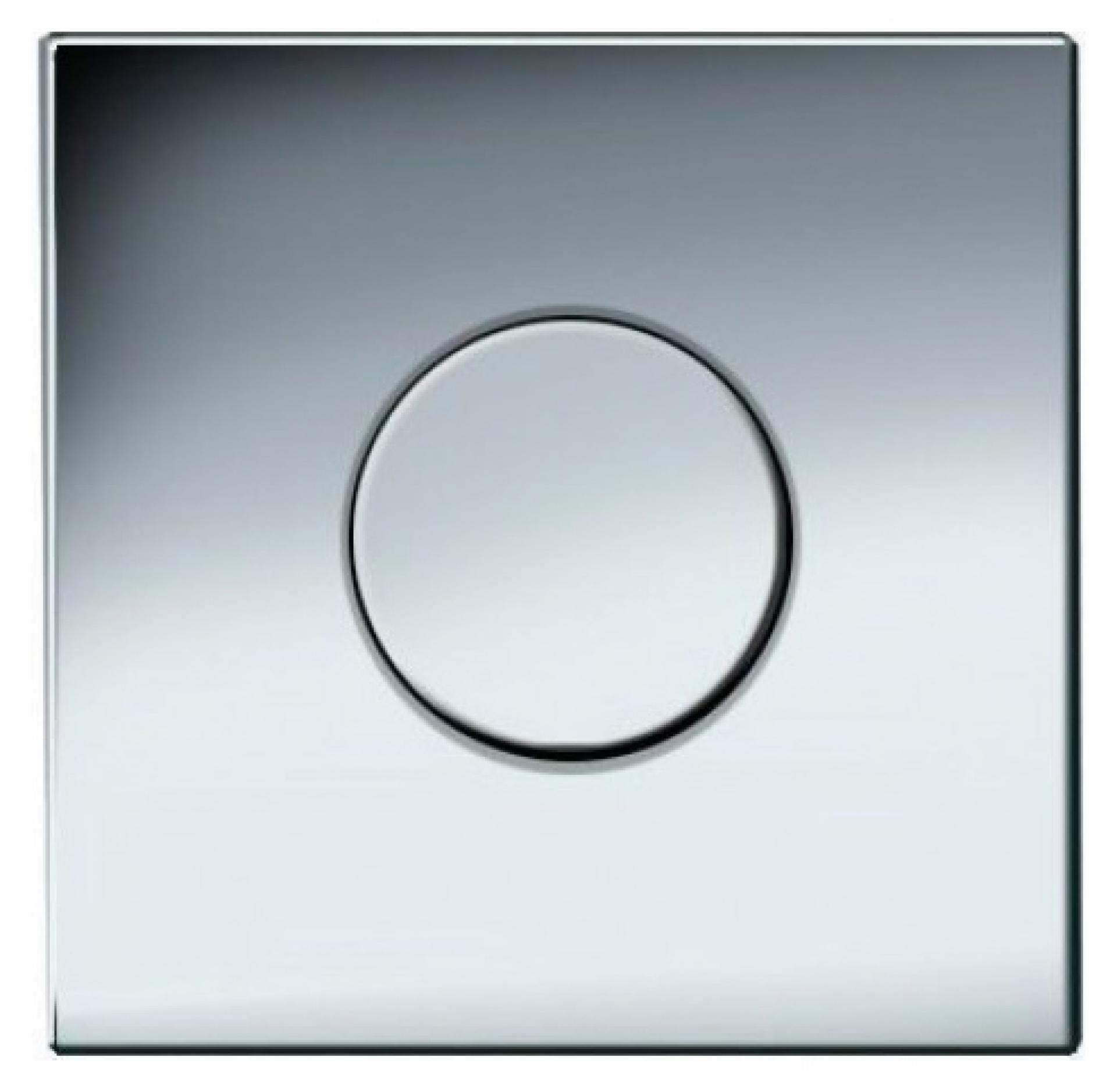 Клавиша смыва монтажного элемента для писсуара, (пластик, цв. хром матовый), Sigma01 ZZ