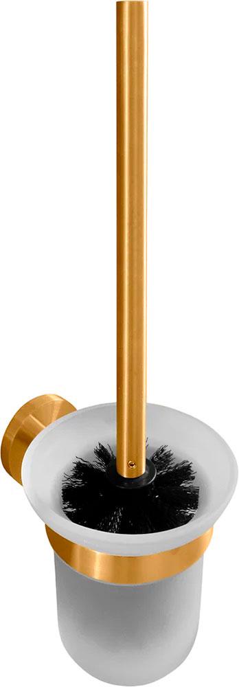 Ерш настенный, щетка черная, (цв. матовое золото), Sablo ZZ