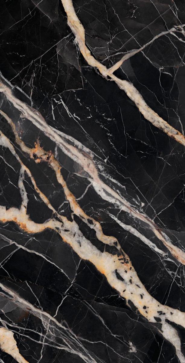 Marmo Golden Carbon Face A Lux 12 мм Not Rect. ZZ 163,5х323