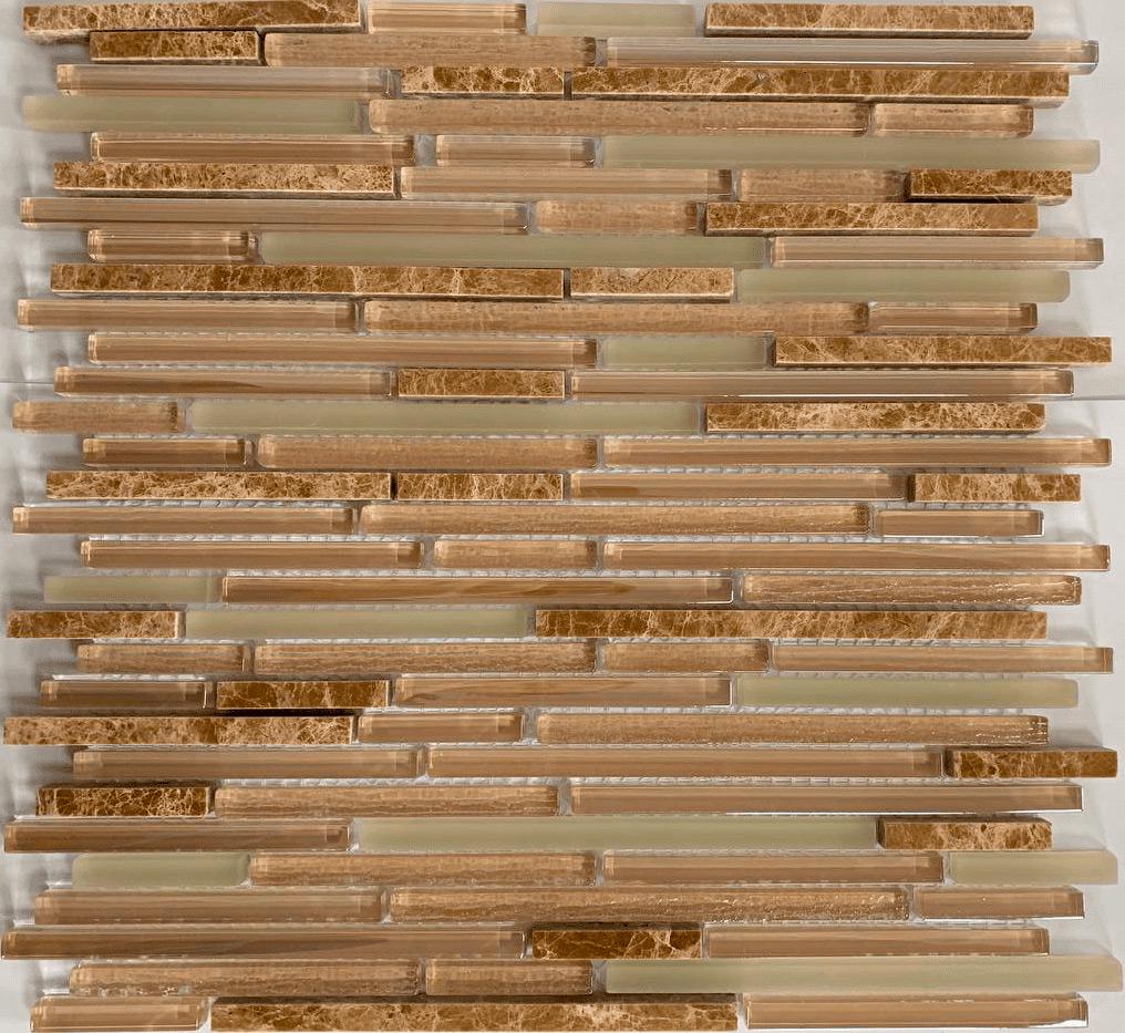 Мозаика из стекла на сетке SK10-185 ZZ 30x30