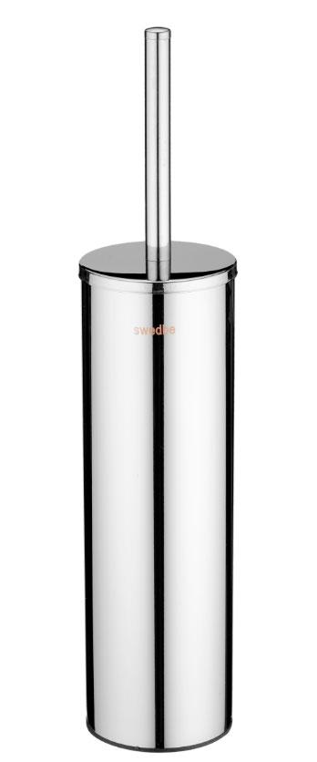 Смеситель для ванны(душа), со стационарным верхн.душем 20см., душевая лейка, шланг в компл., (цв.хром), Hermes ZZ