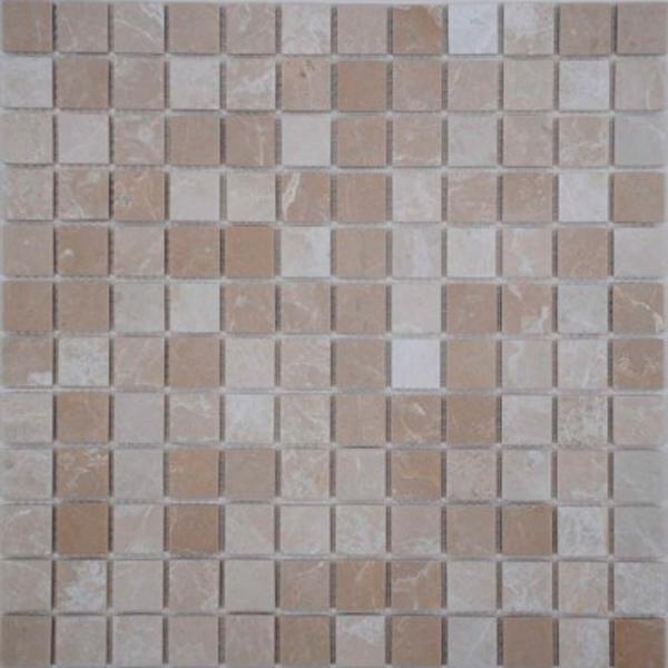 Мозаика из камня на сетке М20-144-23Р ZZ |30.5x30.5