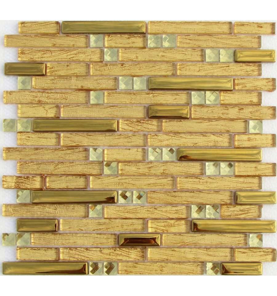 Мозаика из стекла на сетке SK10-029 ZZ |30x30