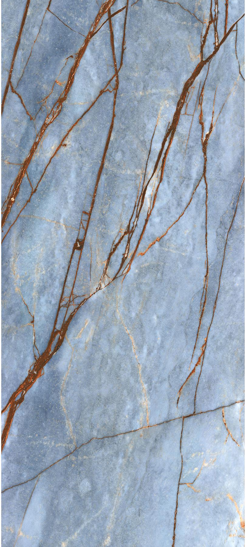 Elegant Blue 6 mm glossy 120x270