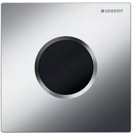 Клавиша смыва, ИК датчик с пневмоприводом, работа от сети 110-240В, (для монт.элемента д/писсуара арт.111.616.00.1), (цв.мат.хром),HyTronic,Sigma01ZZ