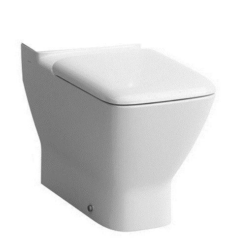 Чаша напольного унитаза, выпуск в стену, (без сиденья), крепл. в компл., Palace ZZ