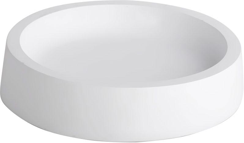 Мыльница настольная, (цв.белый матовый), Gamma ZZ