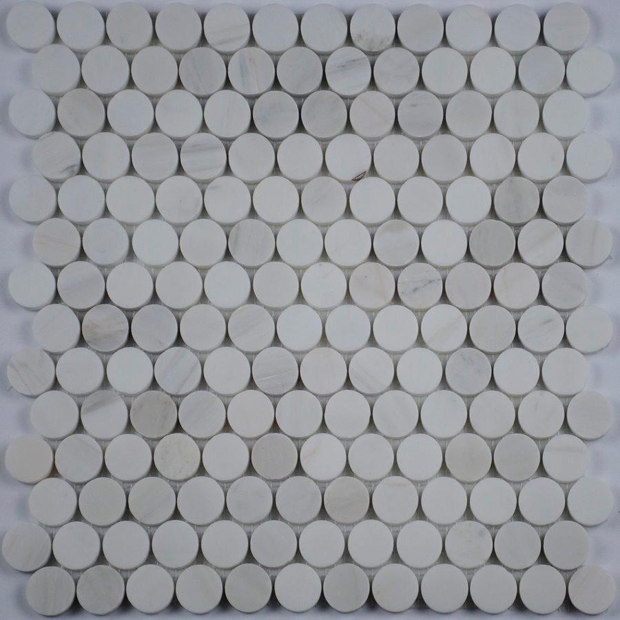 Мозаика из камня на сетке М20-376-25Р ZZ 31.8x31.8