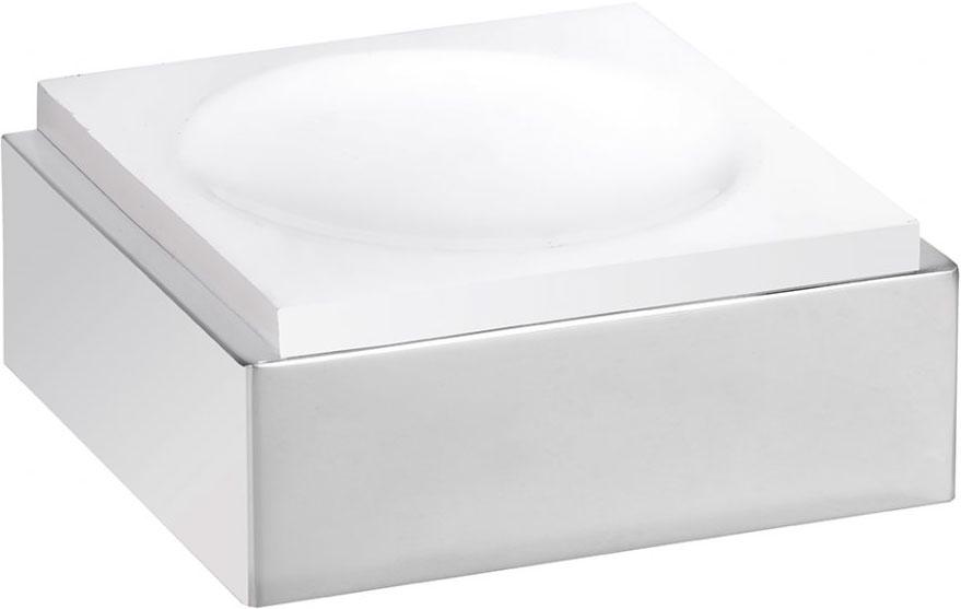 Мыльница настенная, (цв.белый матовый), Gamma ZZ