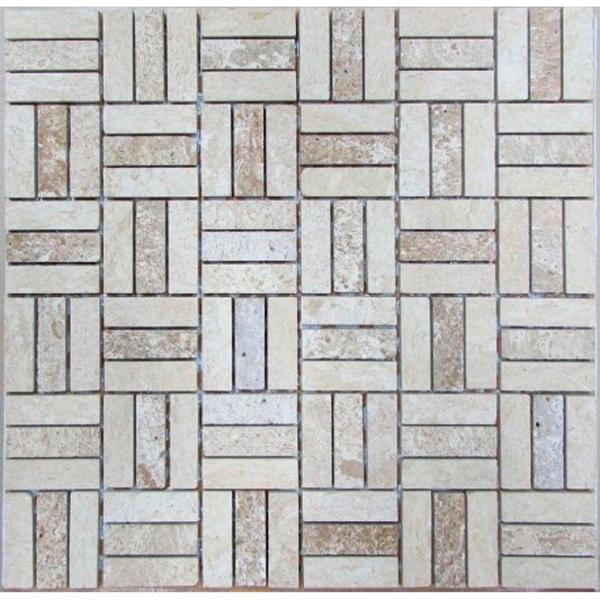 Мозаика из камня на сетке Т20-181-4815М ZZ |30x30