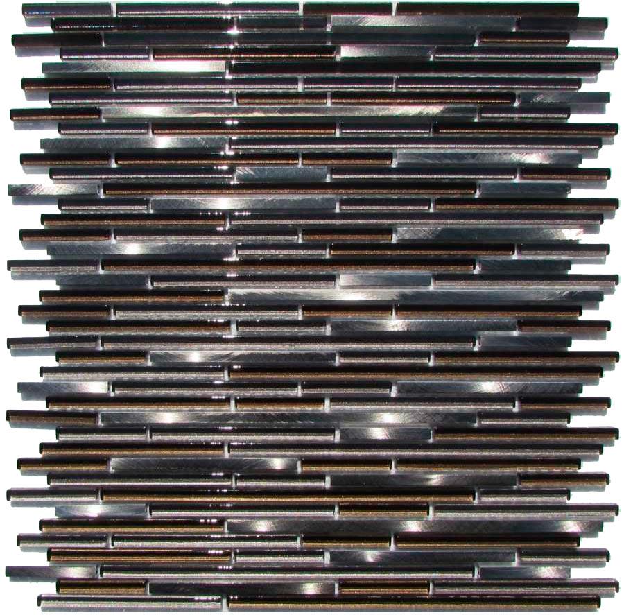 Мозаика из стекла на сетке SK10-033 ZZ |29.8x31.8