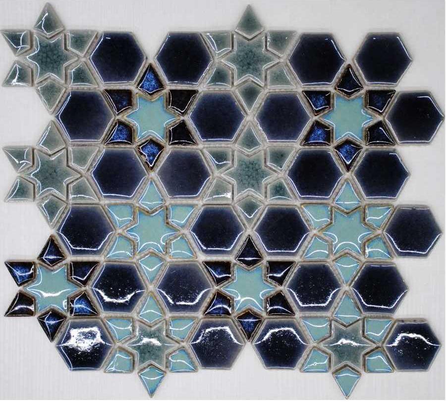 Мозаика на сетке K10-128 ZZ |25.5x30