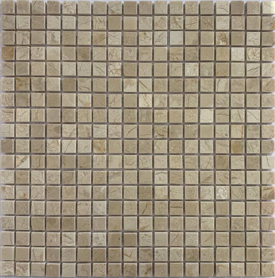 Мозаика из камня на сетке М20-245-15Р ZZ |30.5x30.5