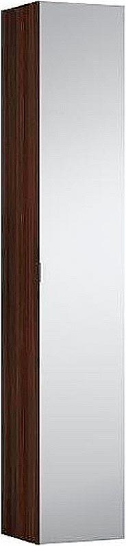 Пенал подвесной 300х300хh1700мм, дверь зеркальная (цв. темный вяз), Space ZZ
