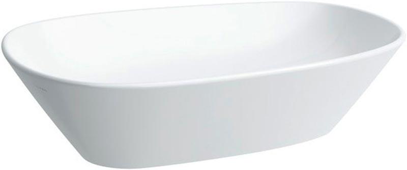 Раковина 52х38хh13см, накладная на столешницу, без отв. для смесителя, без перелива, Palomba ZZ