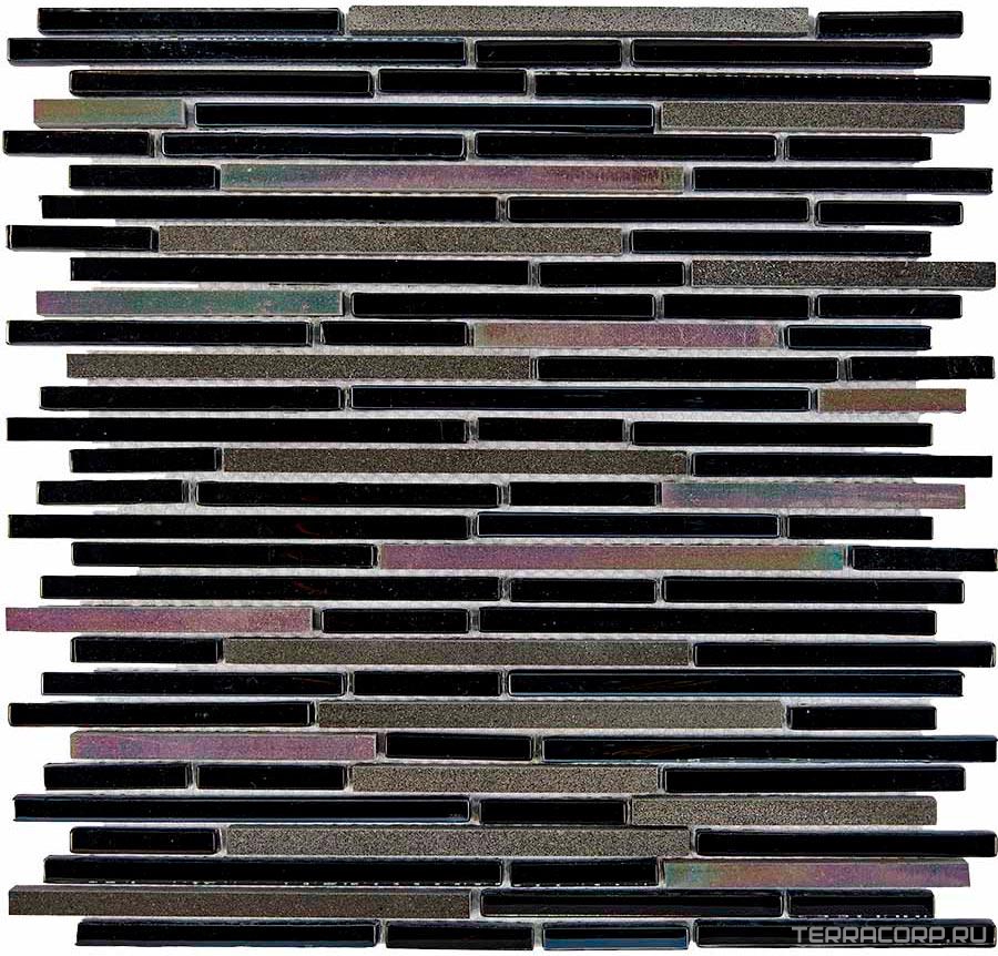 734 из туфа и стекла (чипы 8x48/98/148) 30х30