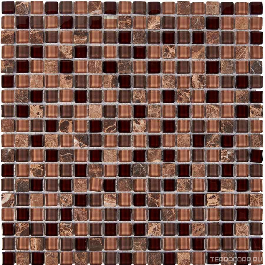 738 из мрамора и стекла (чип 15x15) 30х30