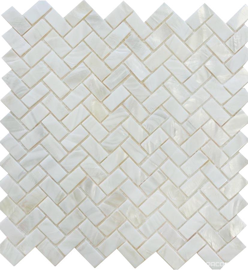 750 из натурального перламутра (чип 15x30) 27х29,5