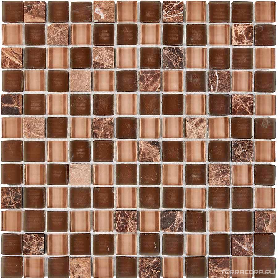 723 из мрамора и стекла (чип 23x23) 30х30