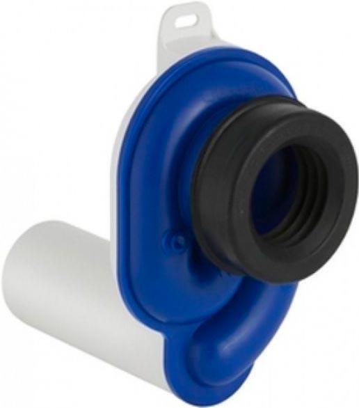 Сифон для писсуара, горизонтальный выпуск, (пластик цв.черный), Laufen ZZ