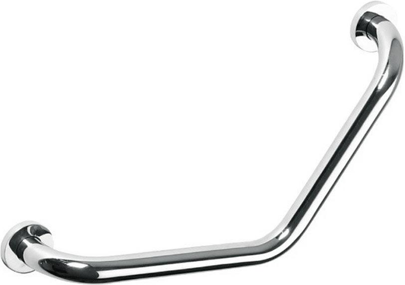Поручень изогнутый 460мм, (цв.хром), Omega ZZ