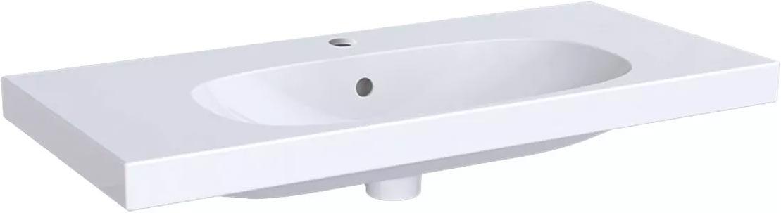 Раковина 90х42см, для установки на тумбу, с 1 отв. д/смесит., с переливом, Acanto ZZ