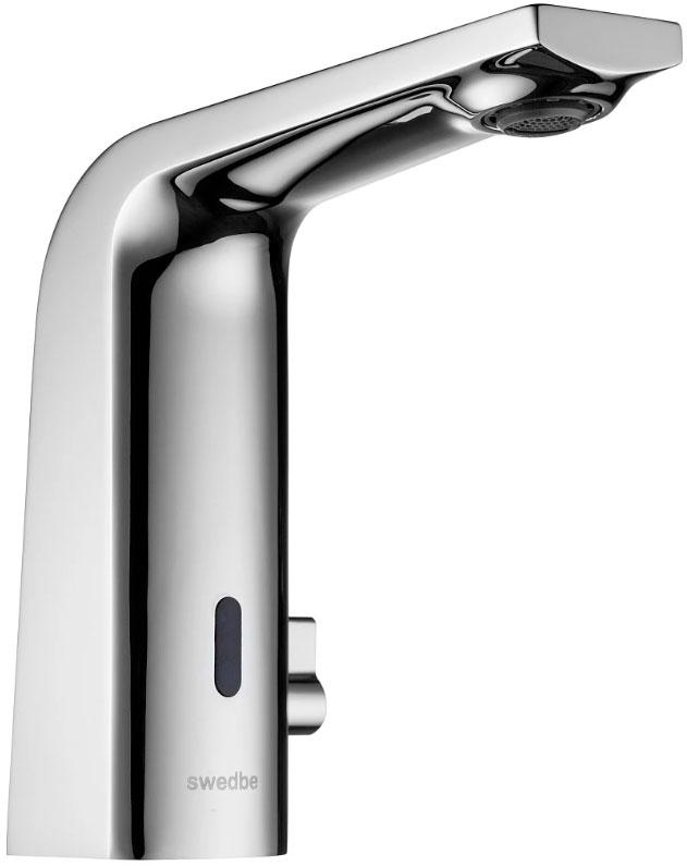 Смеситель для раковины сенсорный, с блоком питания, с регулировкой темп., излив h171,5х177,5мм, (цв.хром), Europe ZZ