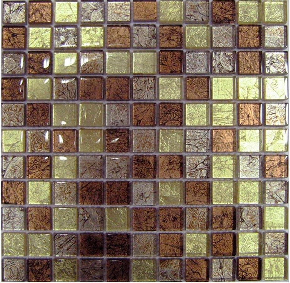Мозаика из стекла на сетке S10-006 ZZ |30x30
