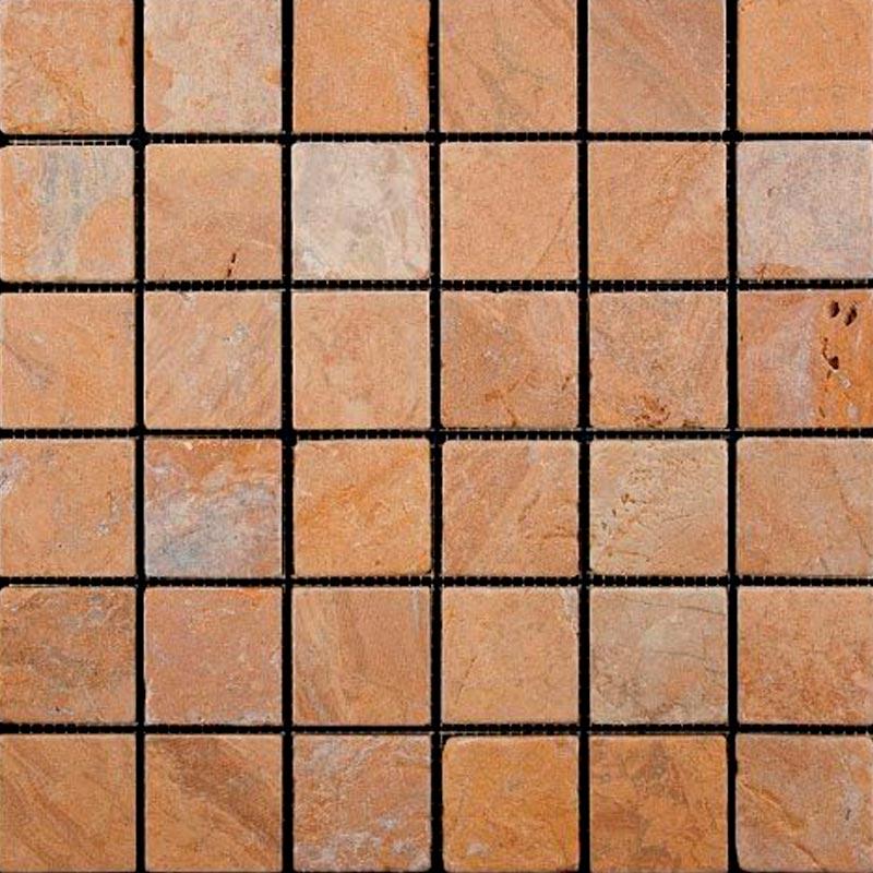 Мозаика из камня на сетке М20-130-48Т ZZ |30.5x30.5